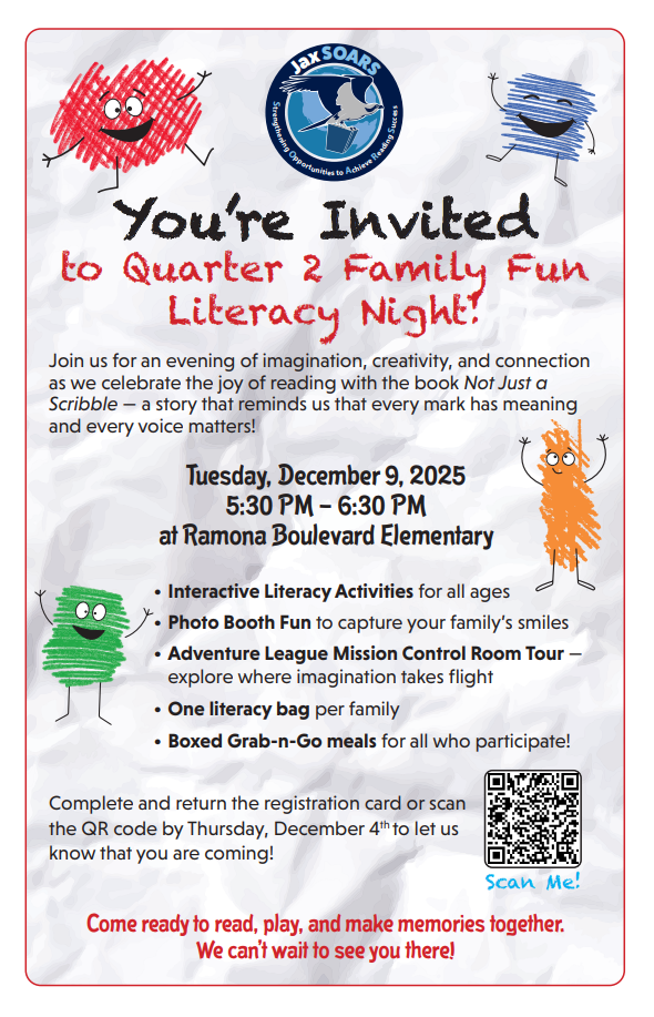 Jax SOARS Family Fun Night