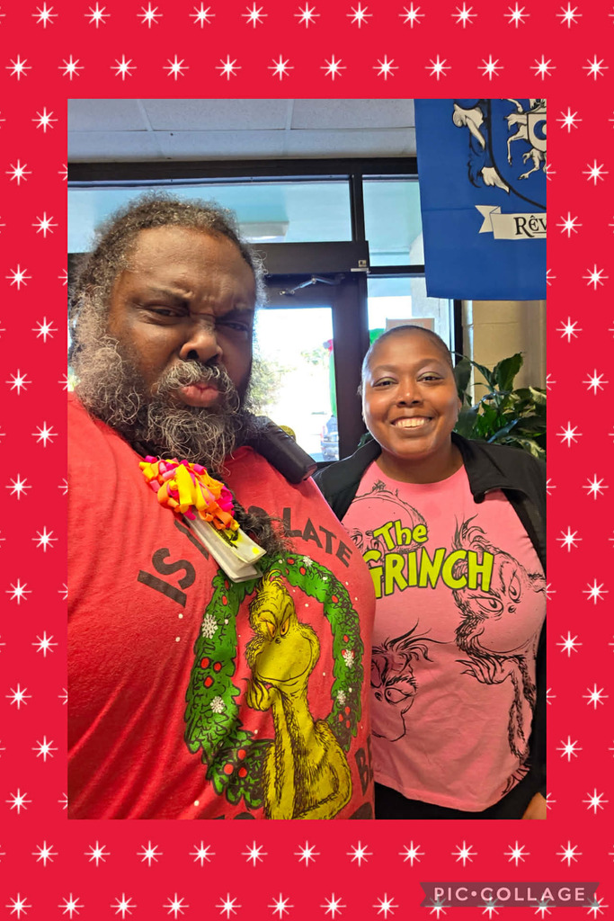 12.10.25 Grinch Day/Holiday Character Day - Staff Photo