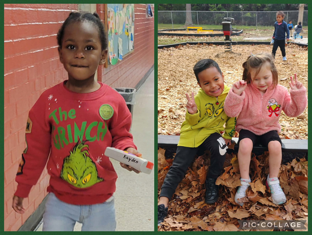 12.10.25 Grinch Day/Holiday Character Day - PreK studnets