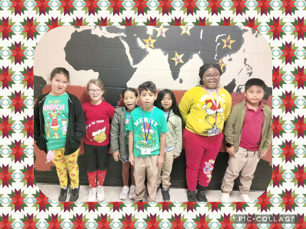 12.10.25 Grinch Day/Holiday Character Day - Ms. A Taylor's 3rd Graders
