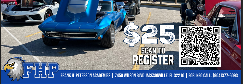 QR Code to Register Car $25