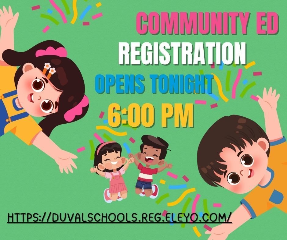 Registration Opens Tonight