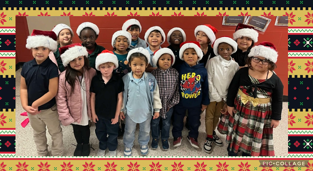 12.15.25 "Holiday Cheer From Head To Toe" Day - Ms. James' Kindergarteners