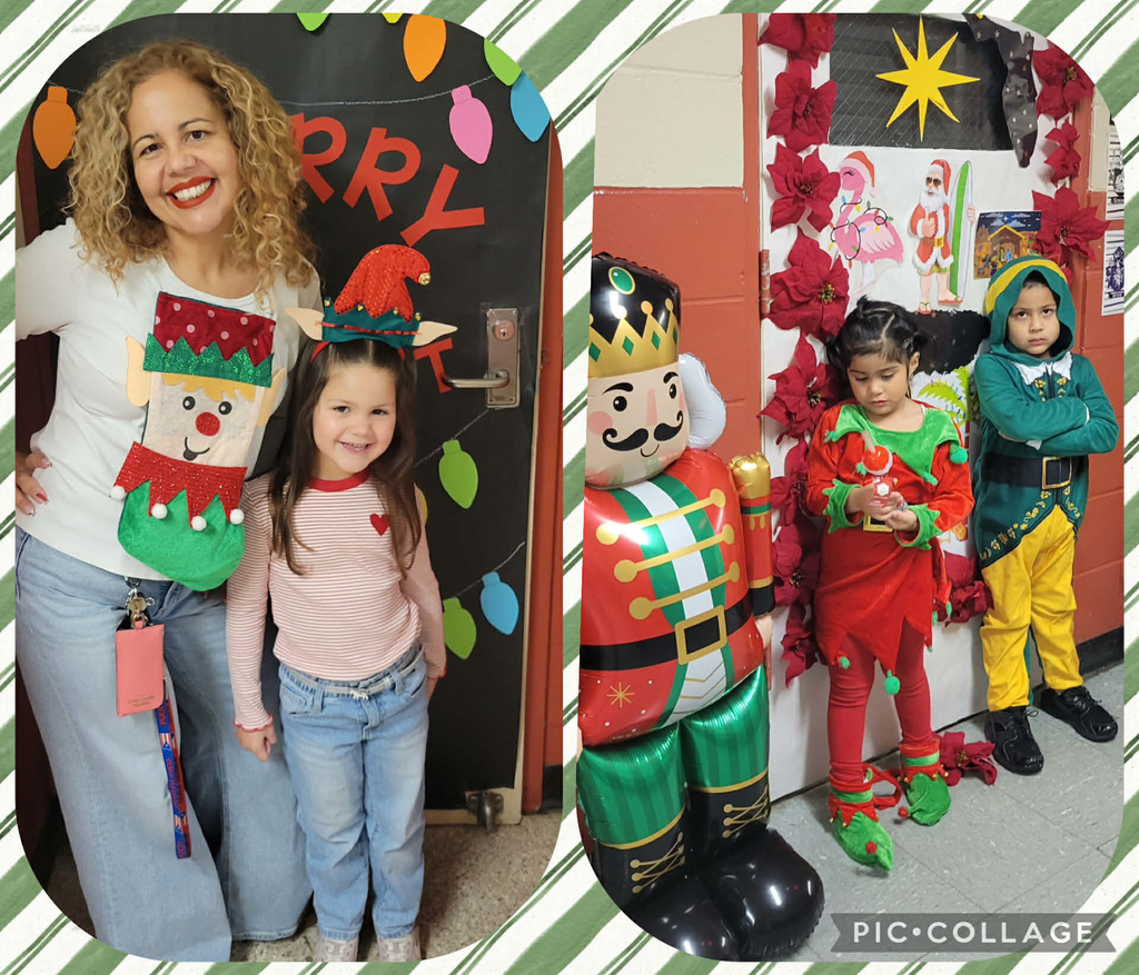 12.16.25 - Elf Day - Mrs. N Mendez's PreK students