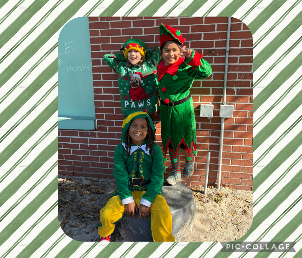 12.16.25 - Elf Day - Mrs. Hewett's 3rd Graders