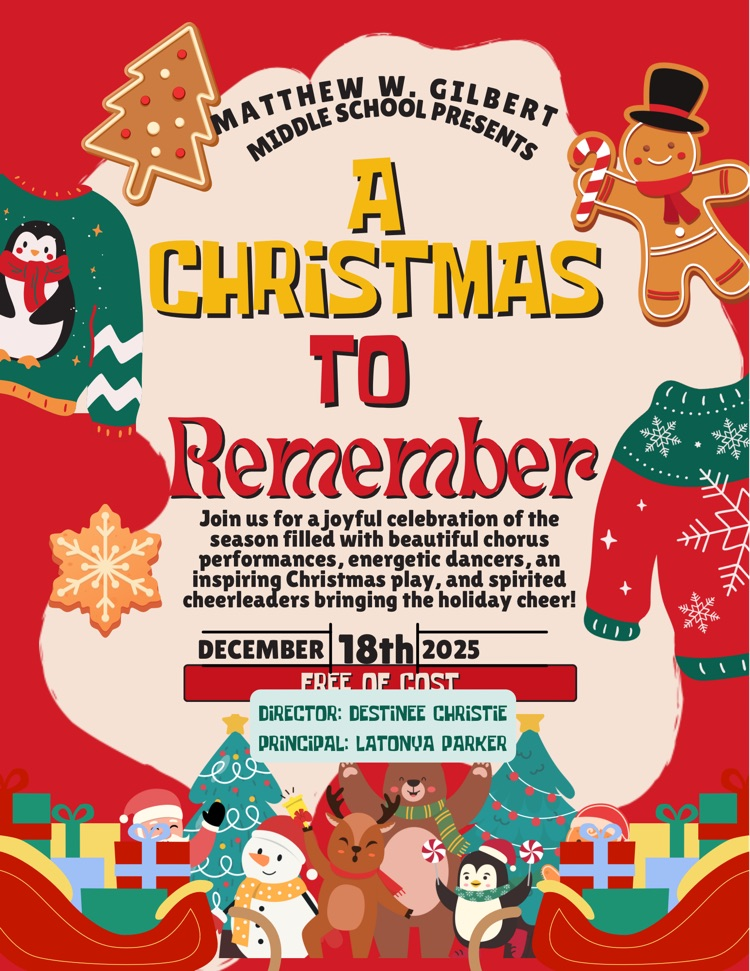 christmas play flyer