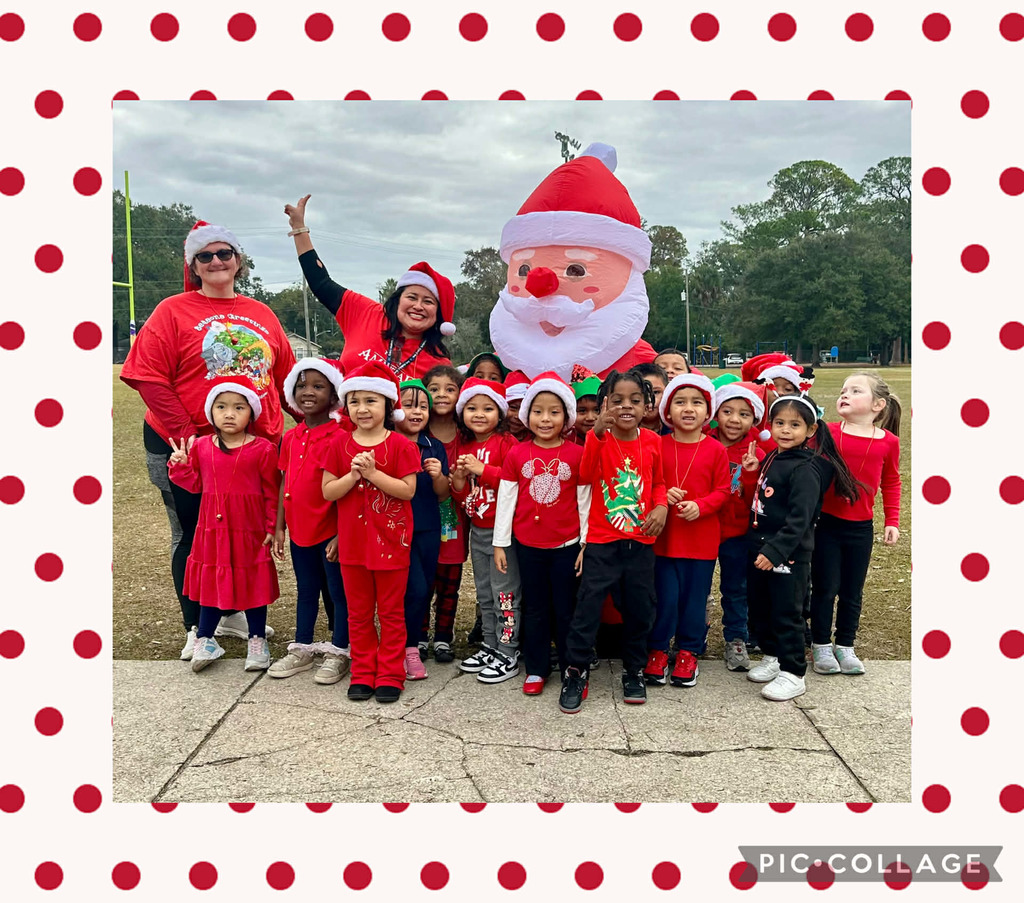 12.17.25 Jingle Bell Run - Mrs. Ramirez's Class - PreK students