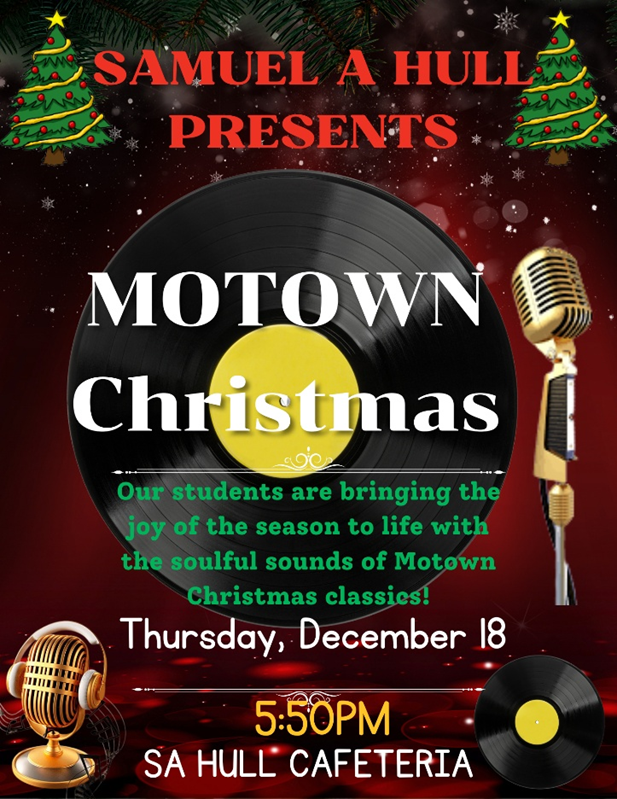 Motown Christmas Flyer