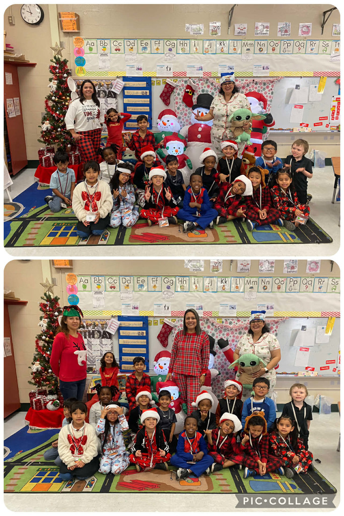 12.19.25 Pajama Day/Class Party Day - Ms. Rios' Kindergarteners