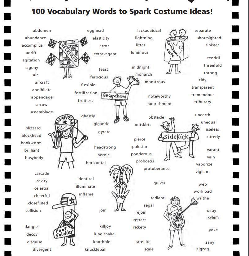 Vocabulary parade 