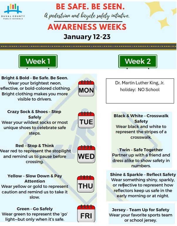 UPDATED Be Safe Be Seen Awareness Participation