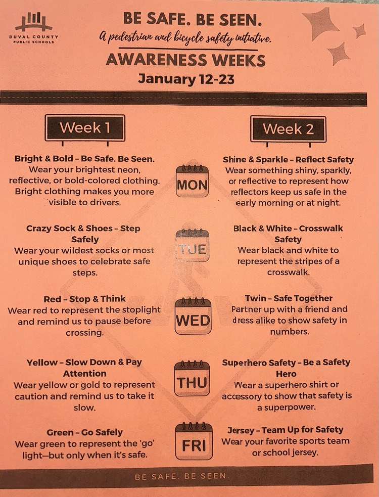 Be Safe Be Seen Awareness Week