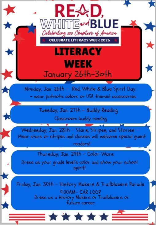 Literacy Week Flyer