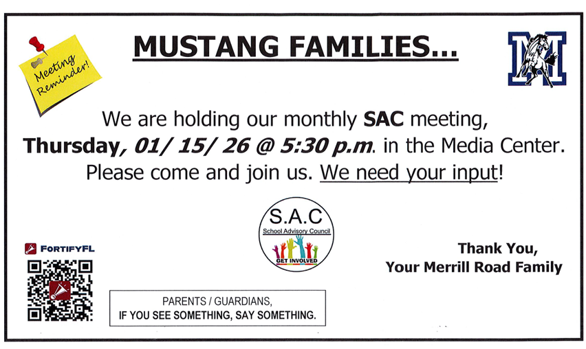 SAC Meeting
