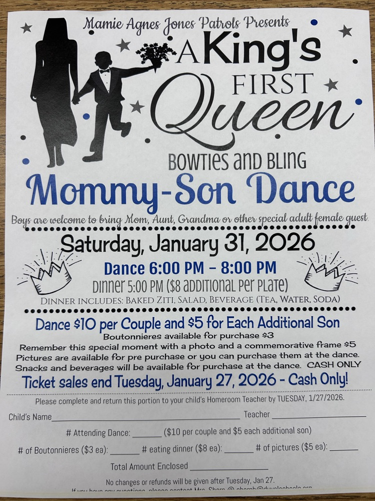 Mommy-Son Dance Flyer