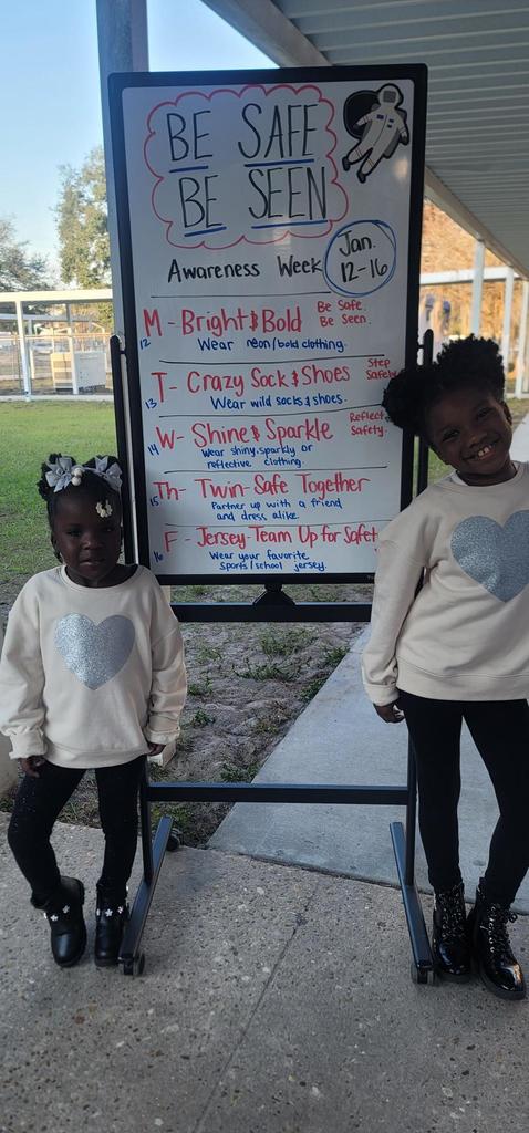 students dressed alike