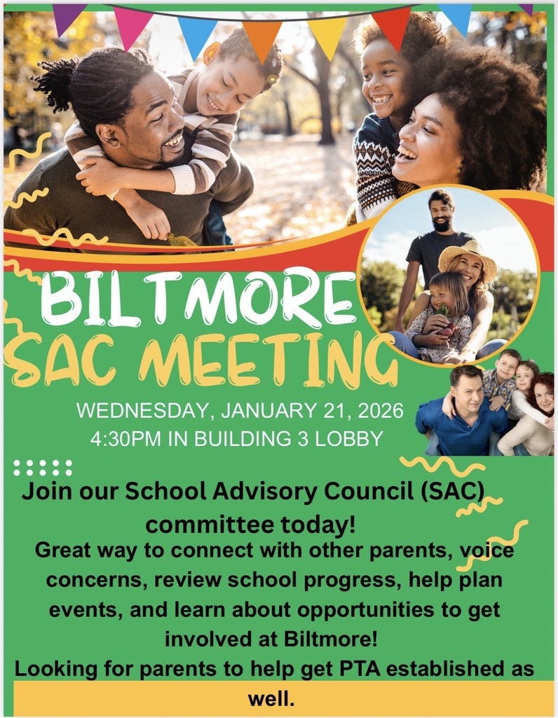 SAC Meeting Fleyr with words and pictures of parents and children