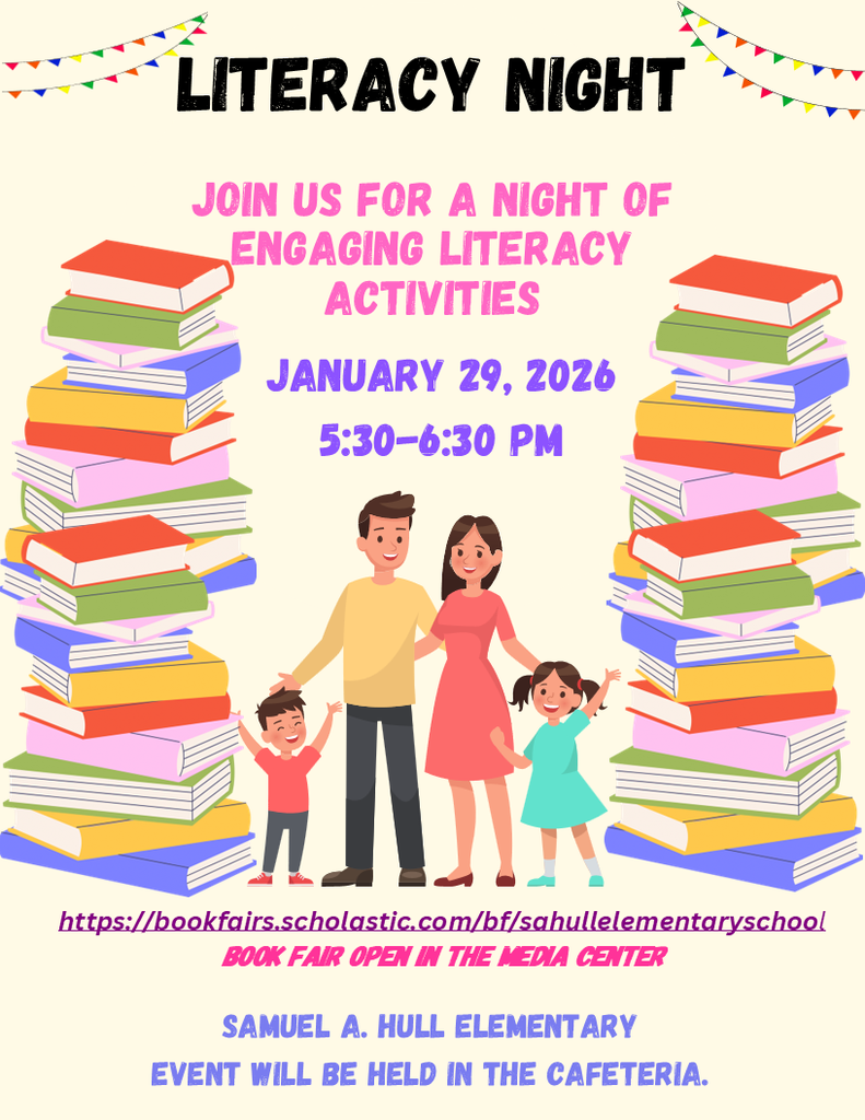 Picture of a family and books