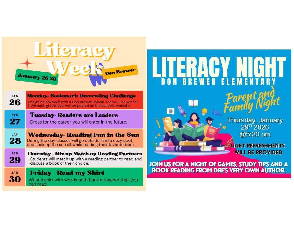 Don Brewer Literacy Week