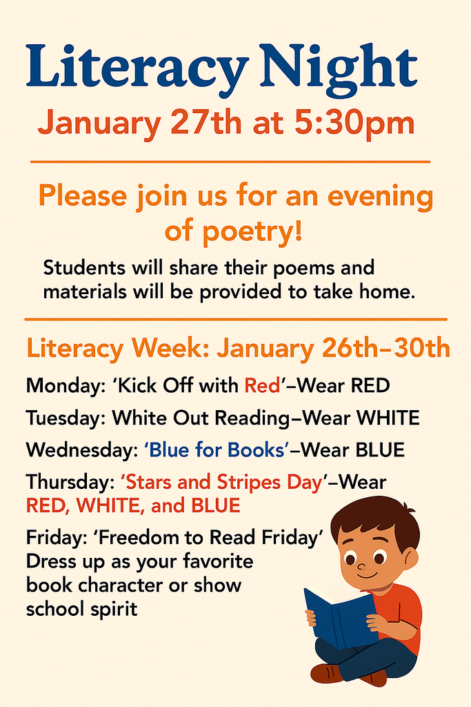 Celebrating Literacy this week!!