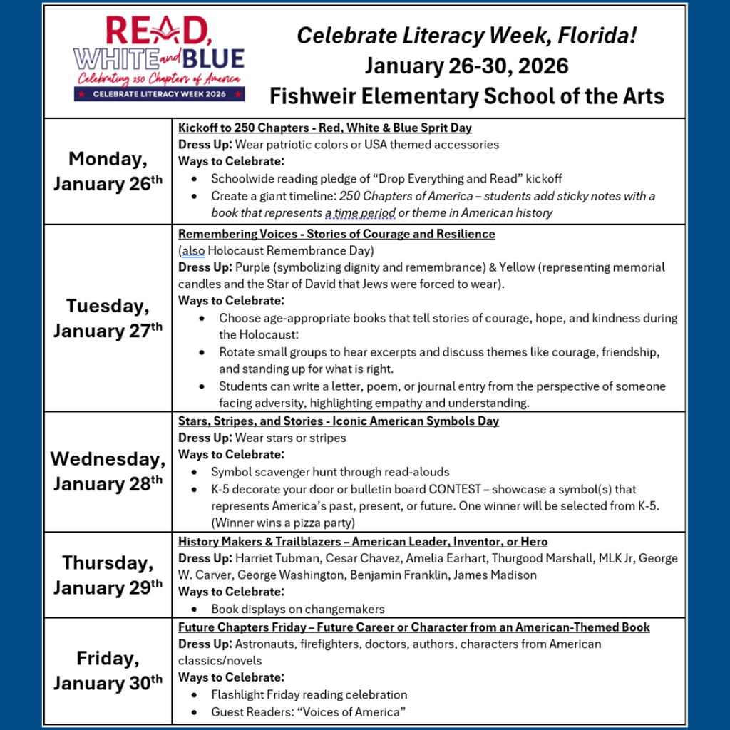 Literacy Week 2026