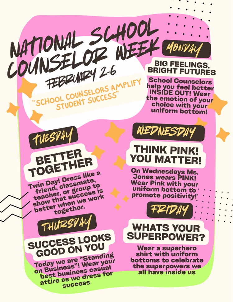 school counselor’s week