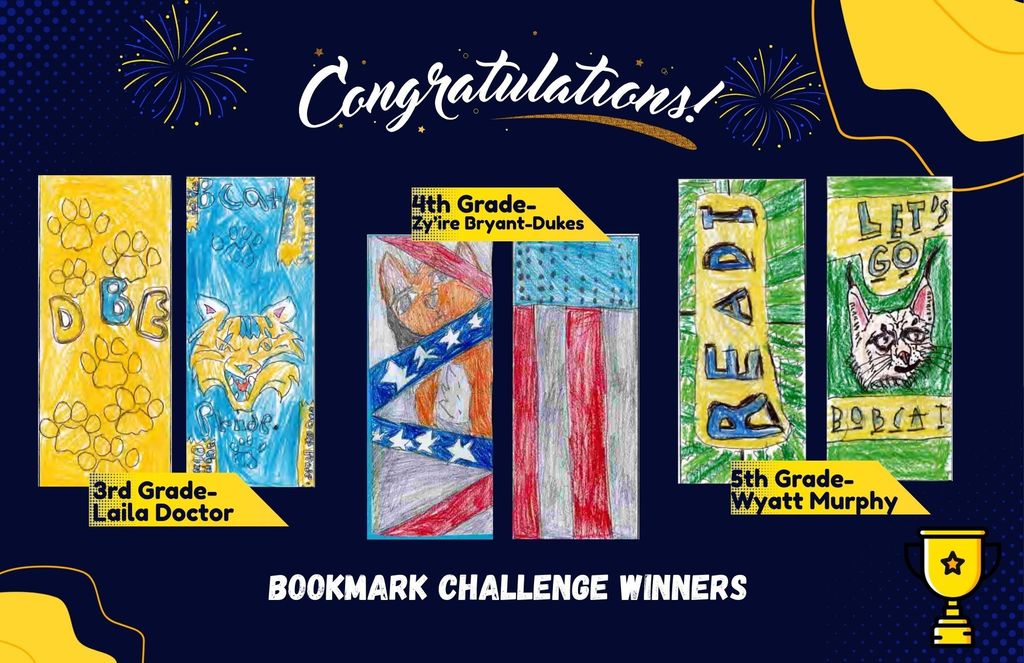 Bookmark challenge winners
