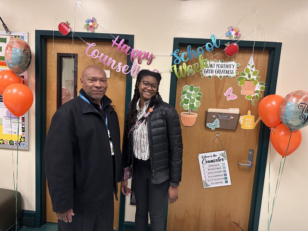 Matthew Gilbert MS school counselors Albert Buckner and Ke’Yondra Merritt