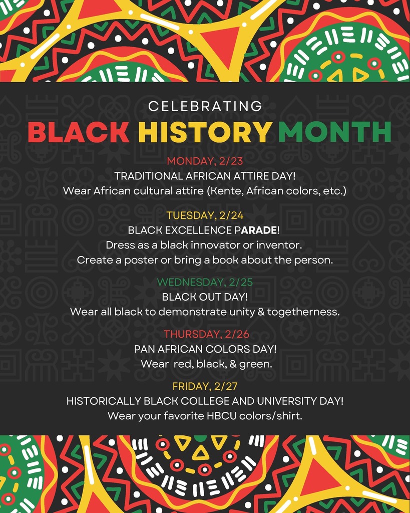 Black History Month Flyer