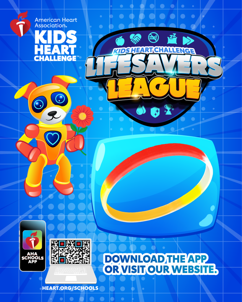 KIDS HEART CHALLENGE LIFESAVERS LEAGUE DOWNLOAD THE APP OR VISIT OUR WEBSITE! 