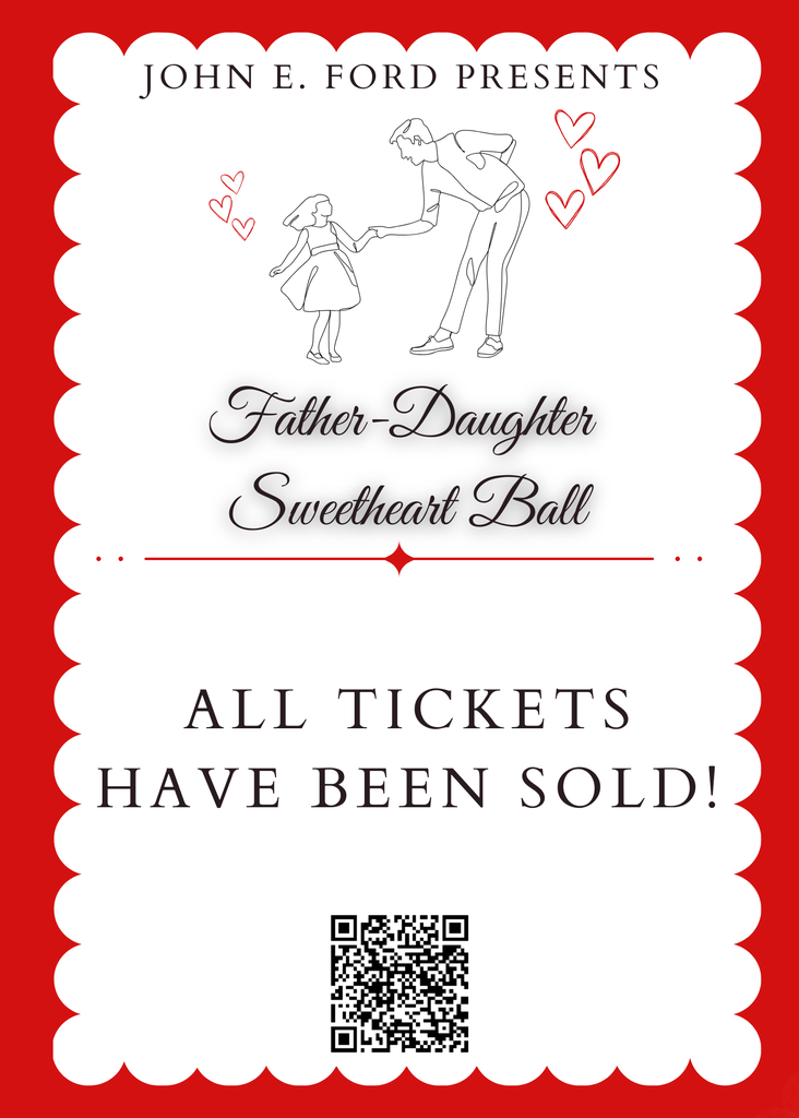 Father Daughter Dance has been officially sold out. Tickets are no longer available to purchase.
