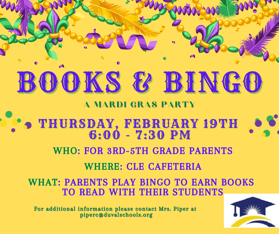 3rd-5th Books & Bingo