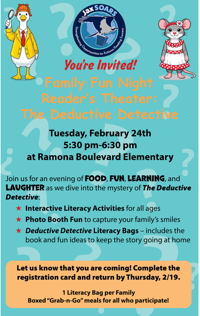 Jax Soars Flyer February 24th 5:30-6:30