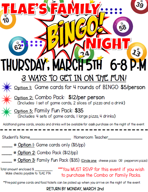 Bingo Night Flyer