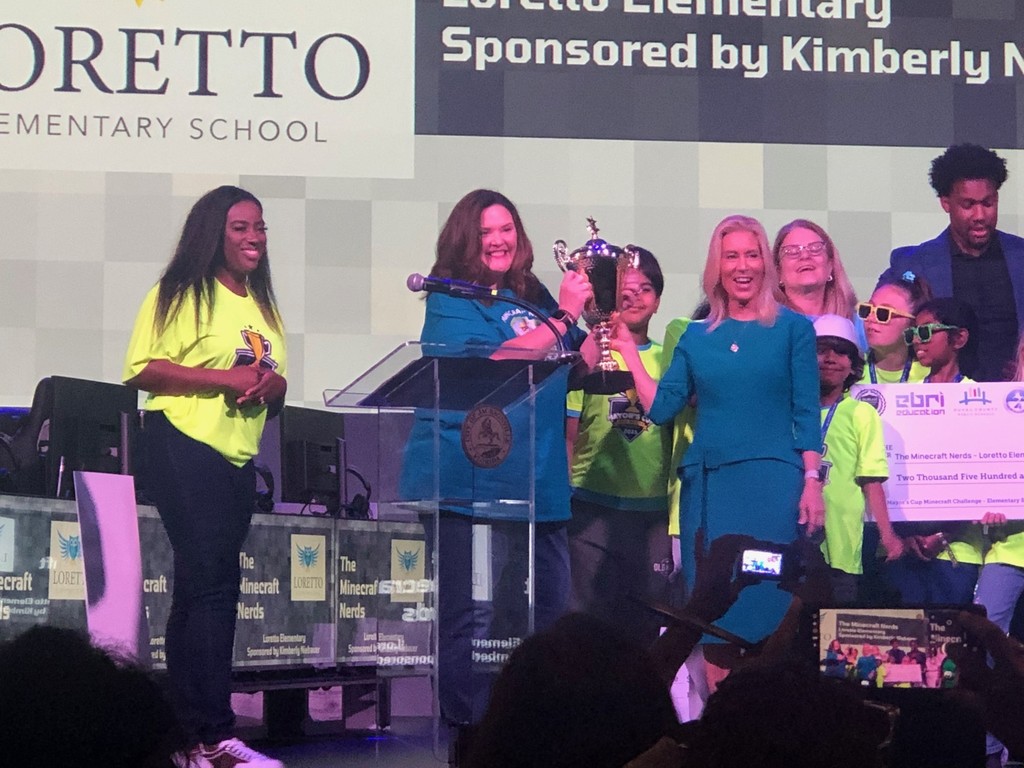 Minecraft build challenge winners!