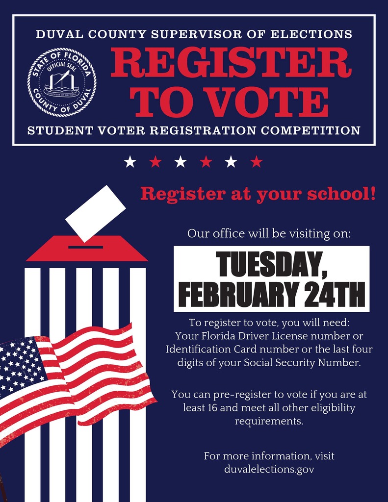Regester to Vote at ACHS on 2/24. See post for more information.
