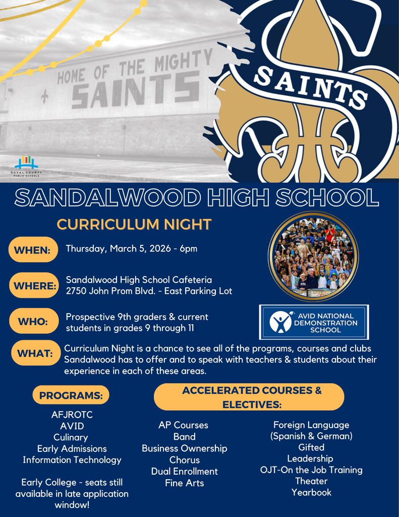 Curriculum Night Flyer