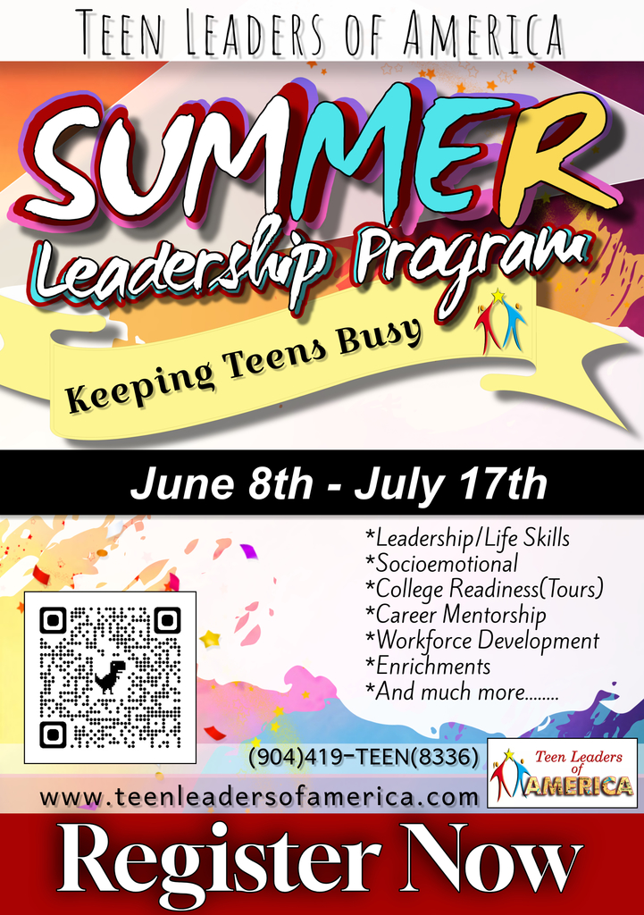 Teen Leaders of America Summer Leadership Program. See post for details.