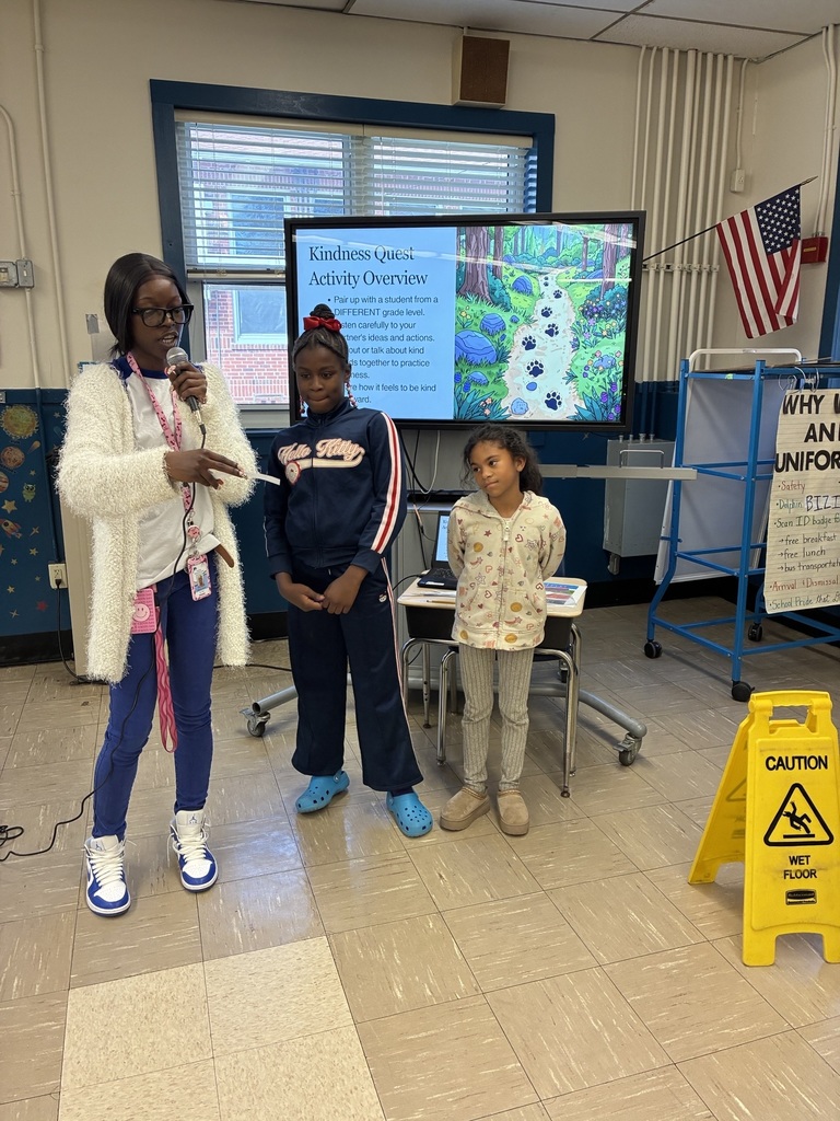 students talking on microphone