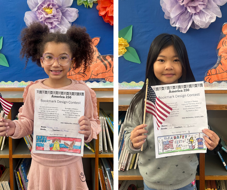 Brookview Bookmark Design contest winners