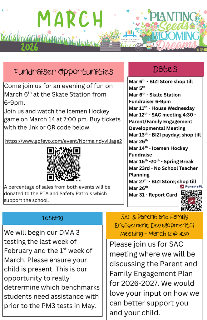 March newsletter 1
