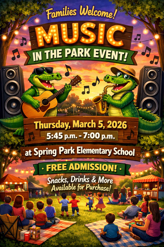 Music In The Park (event flyer)