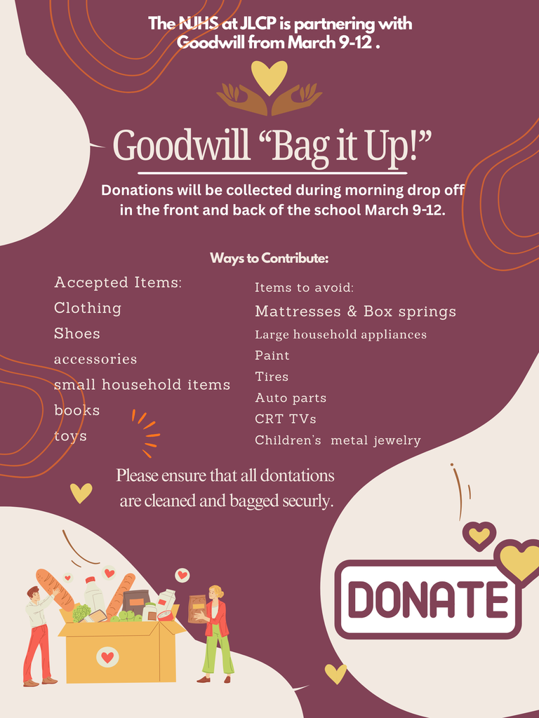 Goodwill Bag it Up Drive Flyer 2026