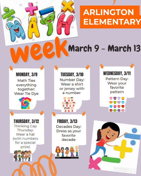 flyer for math week