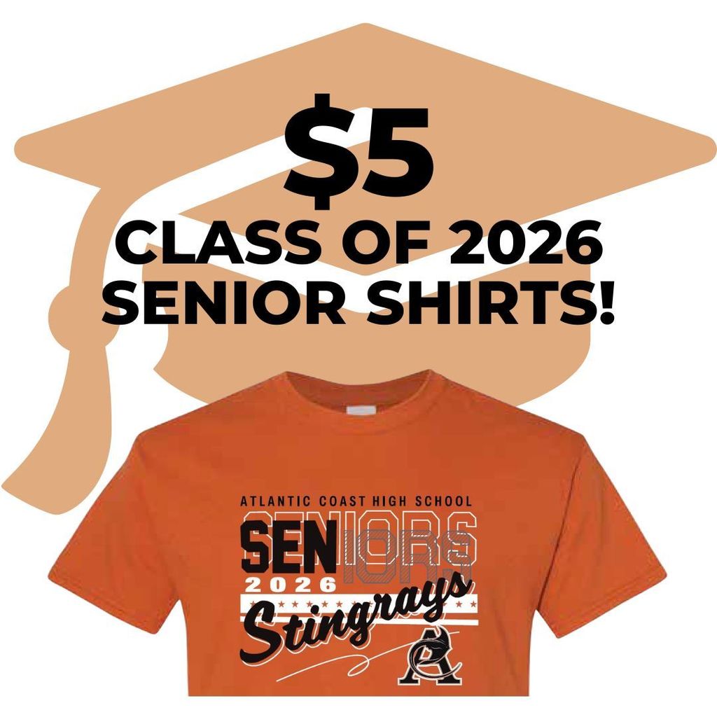$5 Class of 2026 Senior Shirts on Sale! See post for details.