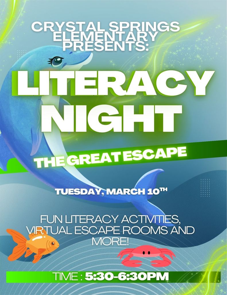 Literacy Night- The Great Escape