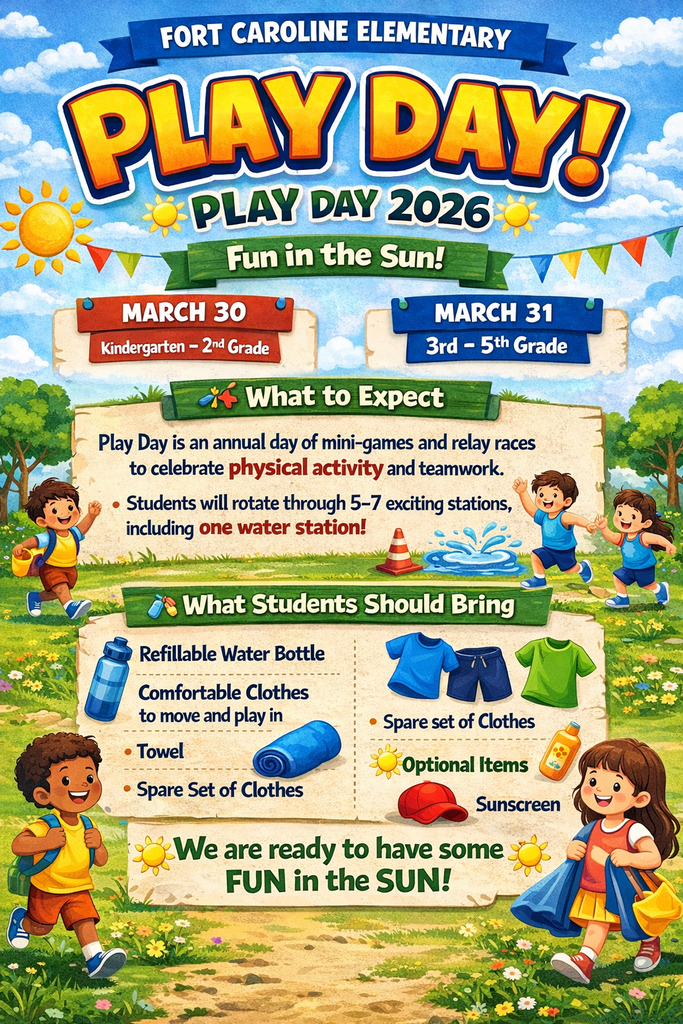 play day flyer, more information on text
