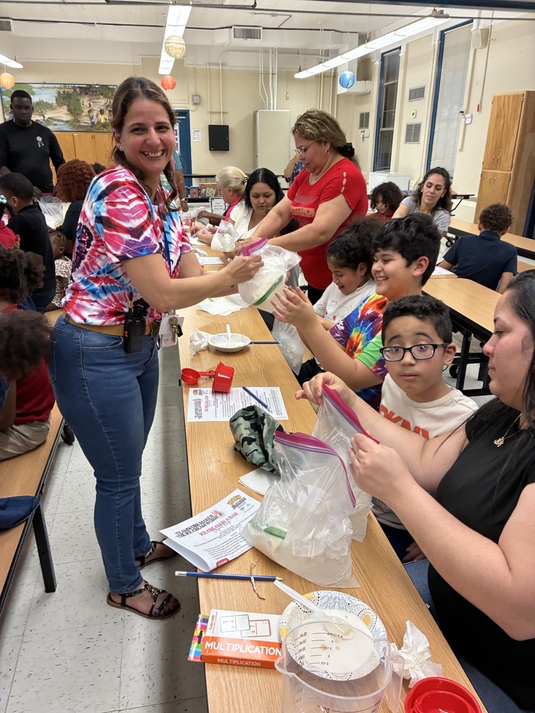 families making ice cream in a bag