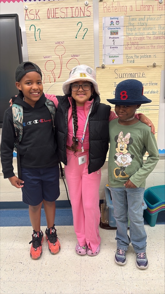 students with hats on 