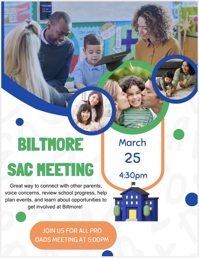 SAC Meeting Fleyr with words and pictures of parents and children